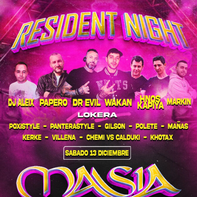 Portada de Resident Night Masia