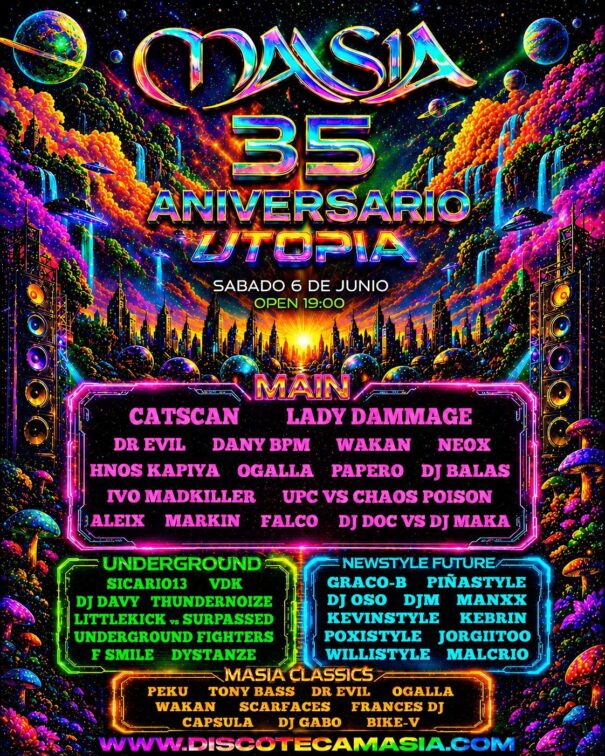 Flyer 35 Aniversario Masia
